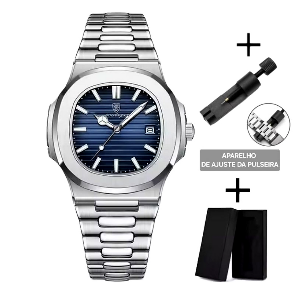 Relógio Masculino Old Money – Elegância e Presença em Qualquer Ocasião