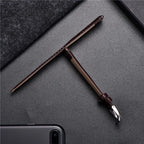 Pulseira de couro genuíno para Apple watch 1 2 3 4 5 6 7 smartwatch 38mm 40mm 42mm 44mm 45mm