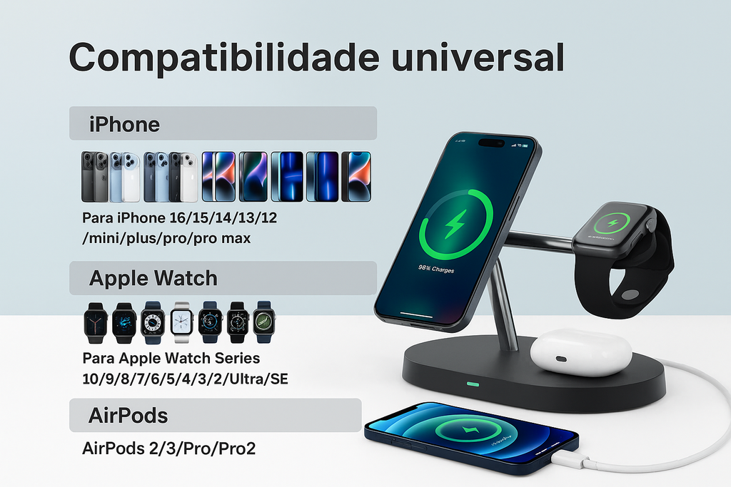 Base de carregamento - PowerDock Pro™