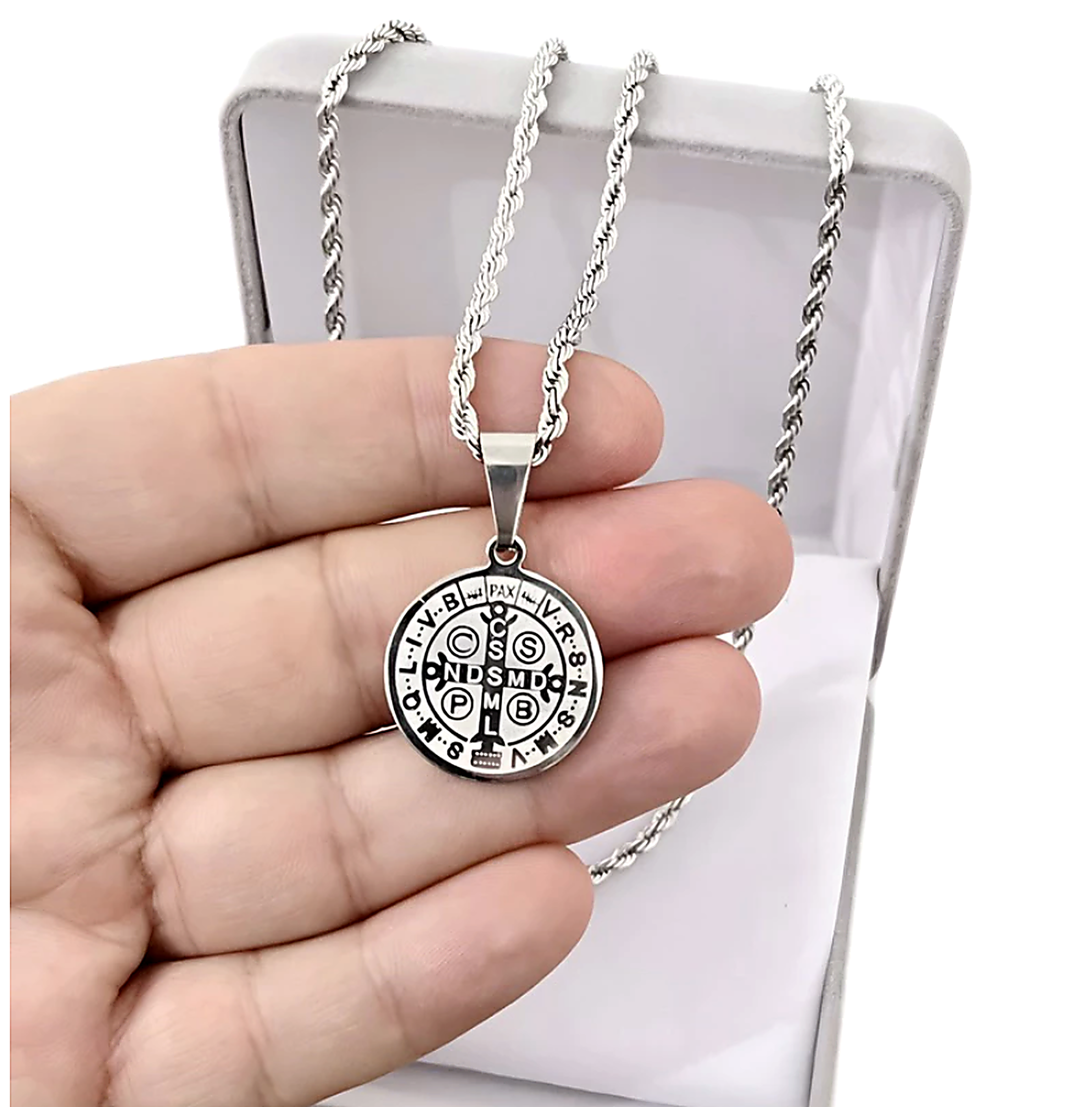 Medalha São Bento Duplaface