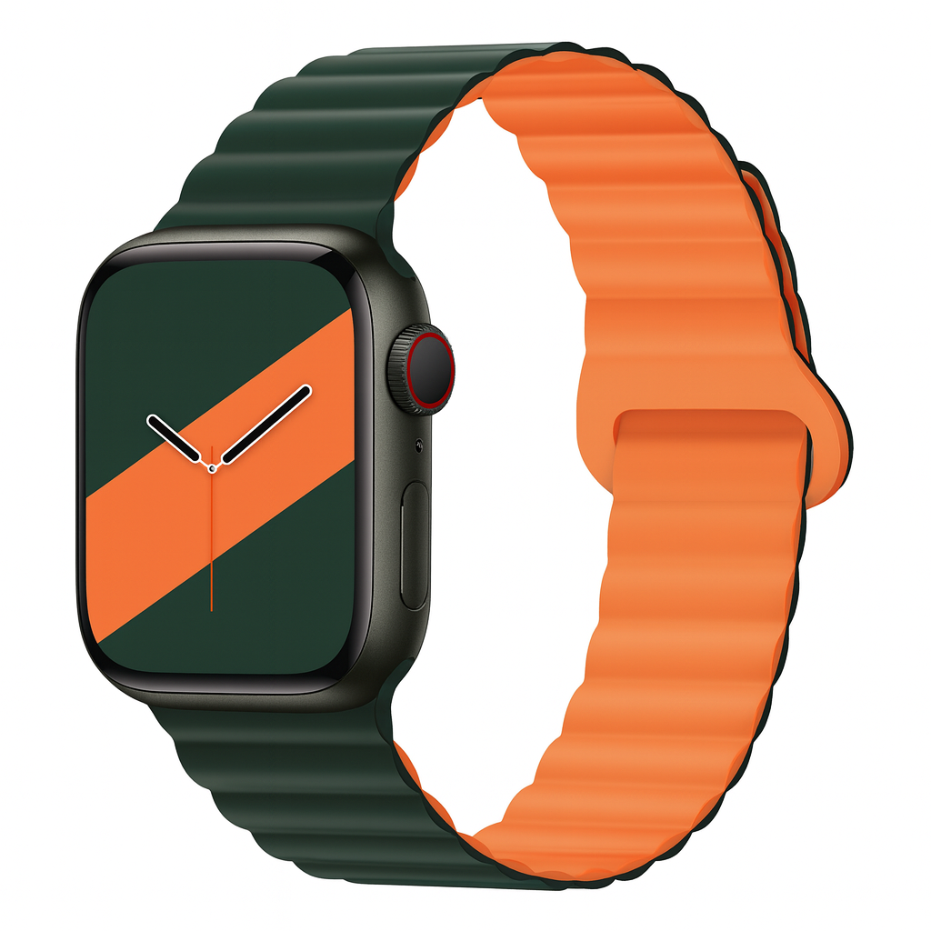 Pulseira Magnética para Apple Watch em Silicone