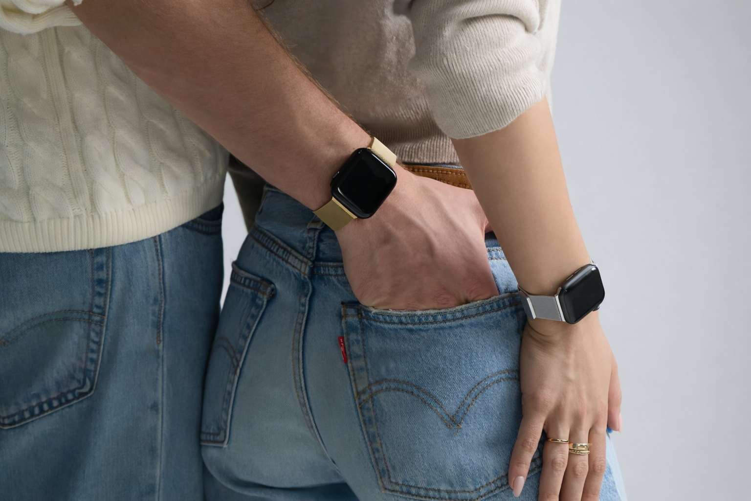 Pulseira Milanese Para Apple Watch