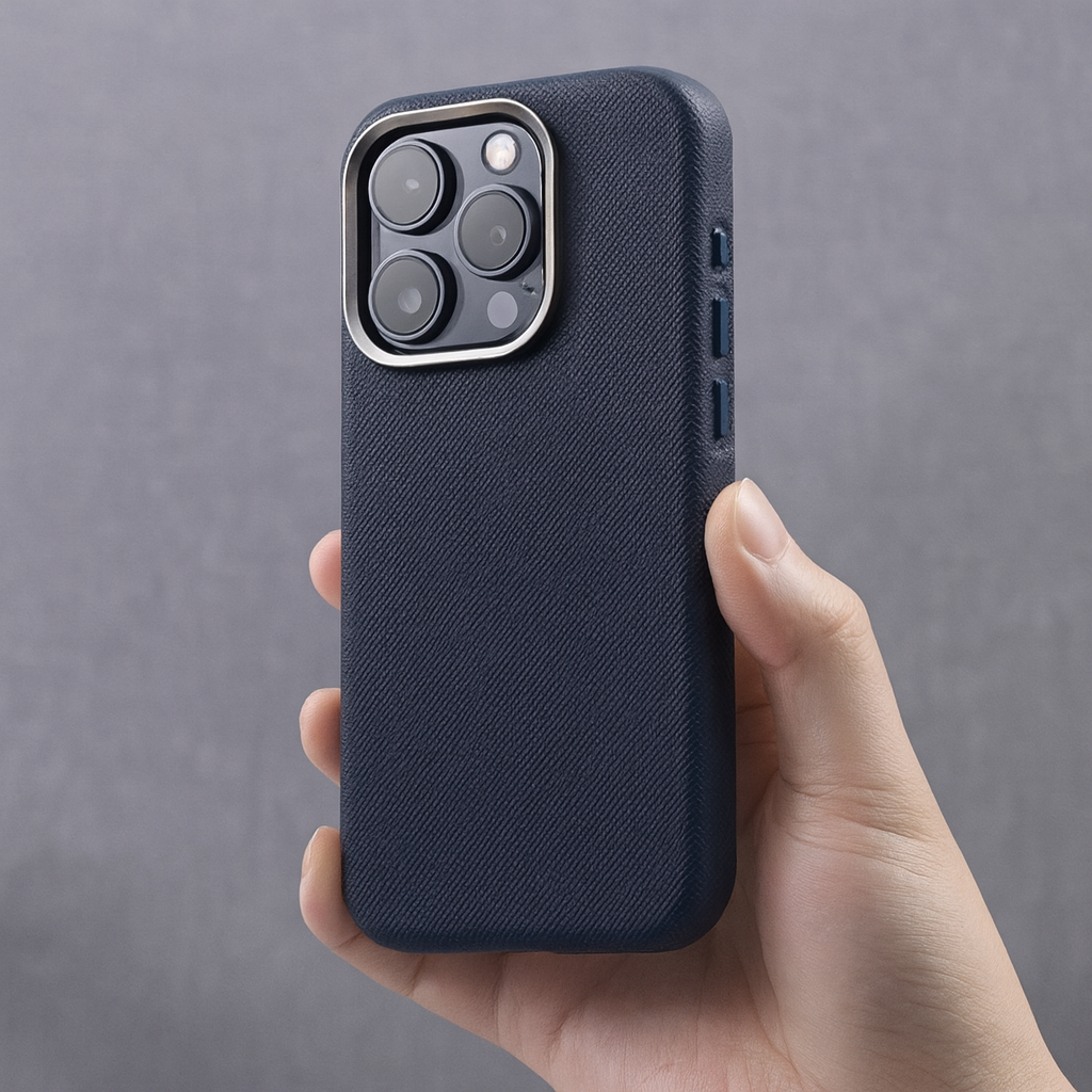 Case para iPhone - Couro Texturizado