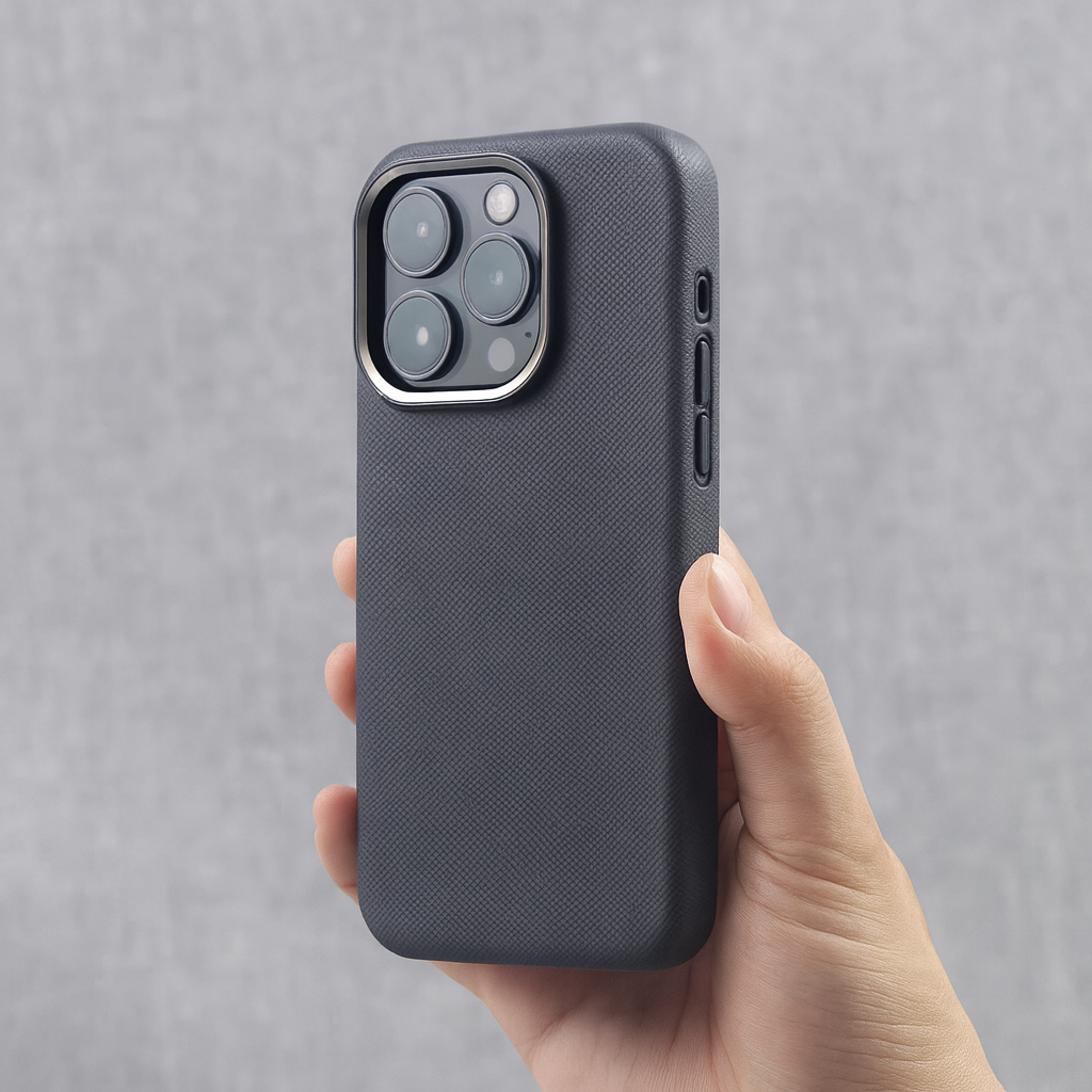 Case para iPhone - Couro Texturizado