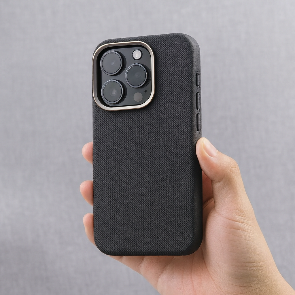 Case para iPhone - Couro Texturizado