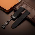 Pulseira Premium em Couro com Fecho Magnético para Apple Watch