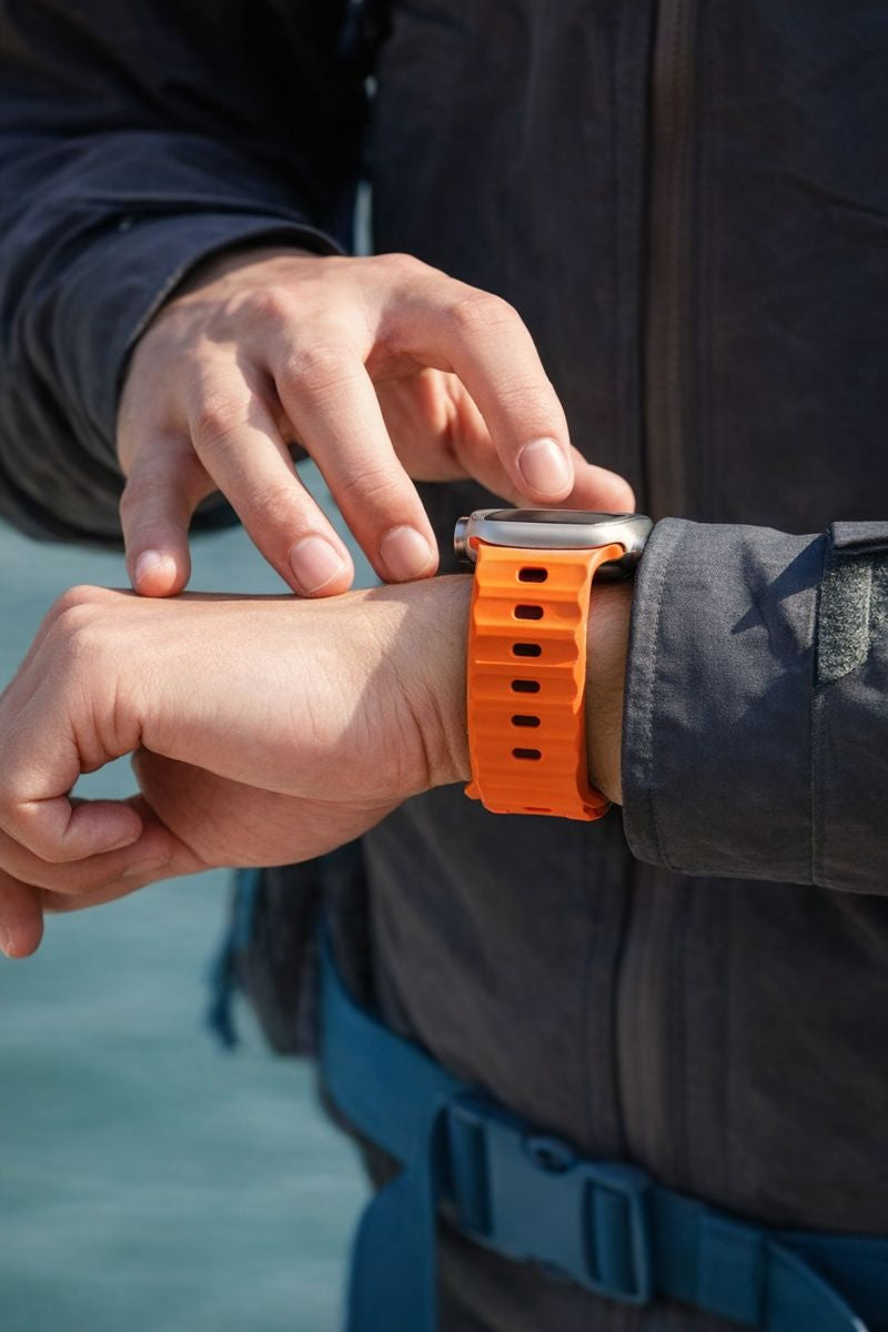 Pulseira Esportiva De Silicone Para Apple Watch