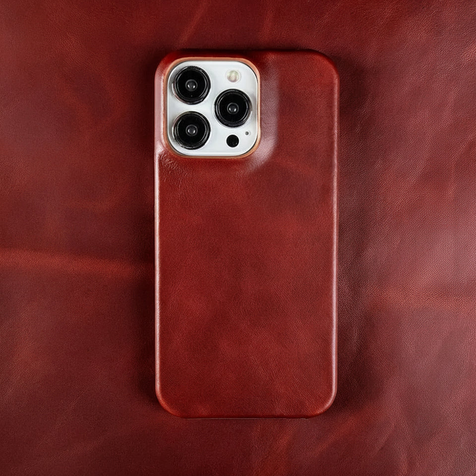 Para caso iphone 16 pro max casos cera de óleo luxo capa couro genuíno para iphone 17 16 15 14 13 xs max x 8 plus telefone escudo capa