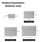 Capa para laptop 13 14 15 15.6 polegadas para huawei hp dell forro bolsa para macbook air pro 13 13.6 m4 bolsas para notebook homens mulheres