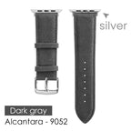 Alcanântara pulseira para apple watch ultra 2 banda 46mm 45mm 44mm 42mm camurça couro smartwatch acessórios para iwatch s109 8 7 6