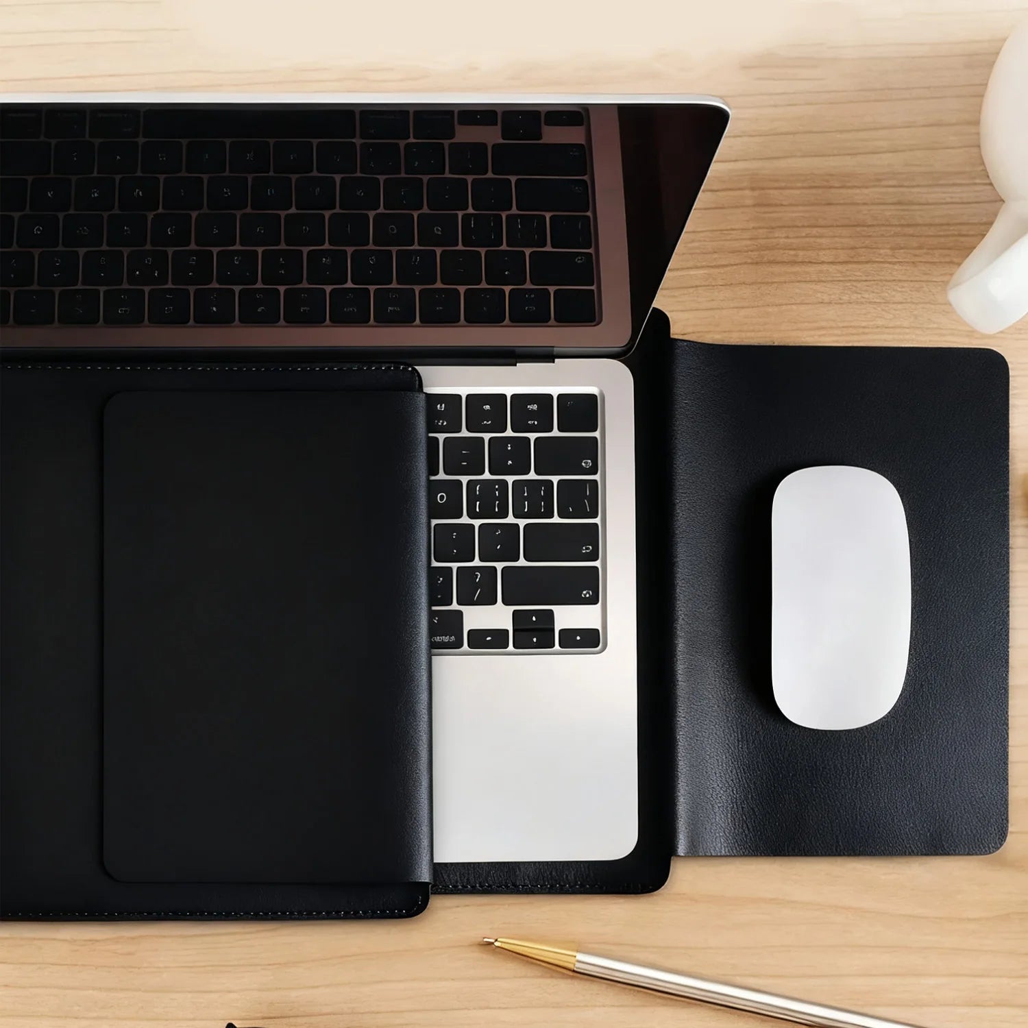 Capa de manga fina para laptops de 16 14 polegadas, sacos de armazenamento, mouse pad, bolsa versátil portátil fina para livro pro 16- tamanhos m4 m3 m2 pro/max