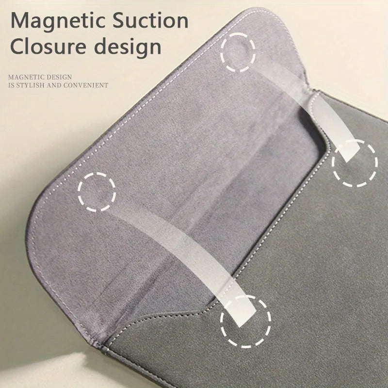 Bolsa de couro para laptop 