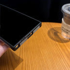 Padrão de couro de camurça de luxo para capa magsafe samsung s25 s24 s23 s22 ultra plus capa de proteção magnética à prova de queda de quatro cantos