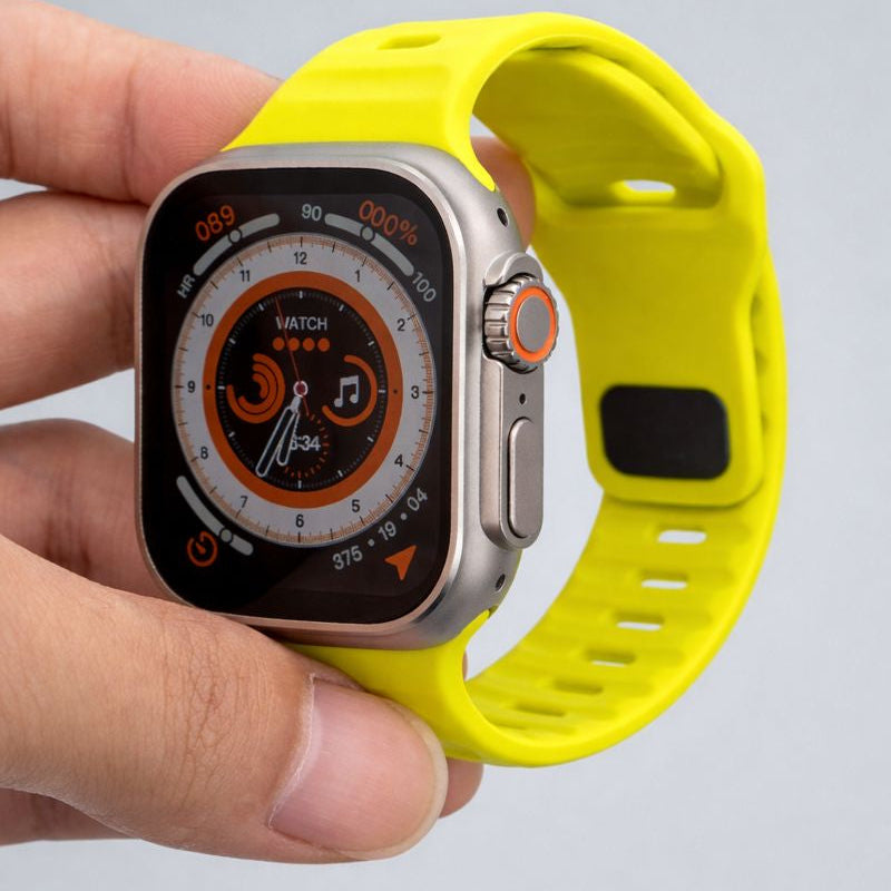 Pulseira Esportiva De Silicone Para Apple Watch