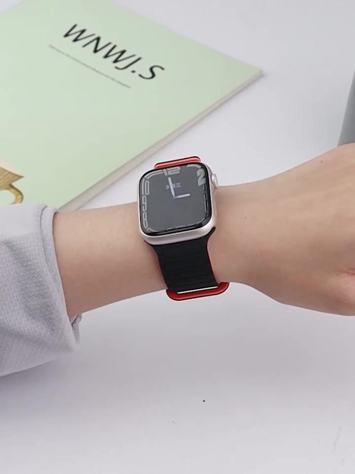 Magnético Pulseira De Silicone Para Apple Watch -  Esportiva Alça