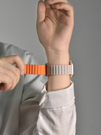 Pulseira De Silicone Magnética Para Apple Watch Band Série 11 10 46mm Ultra 49mm 9 3 Compativel iWatch 38/40/41/44/45mm