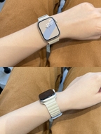 Pulseira De Silicone Magnética Para Apple Watch Band Série 11 10 46mm Ultra 49mm 9 3 Compativel iWatch 38/40/41/44/45mm