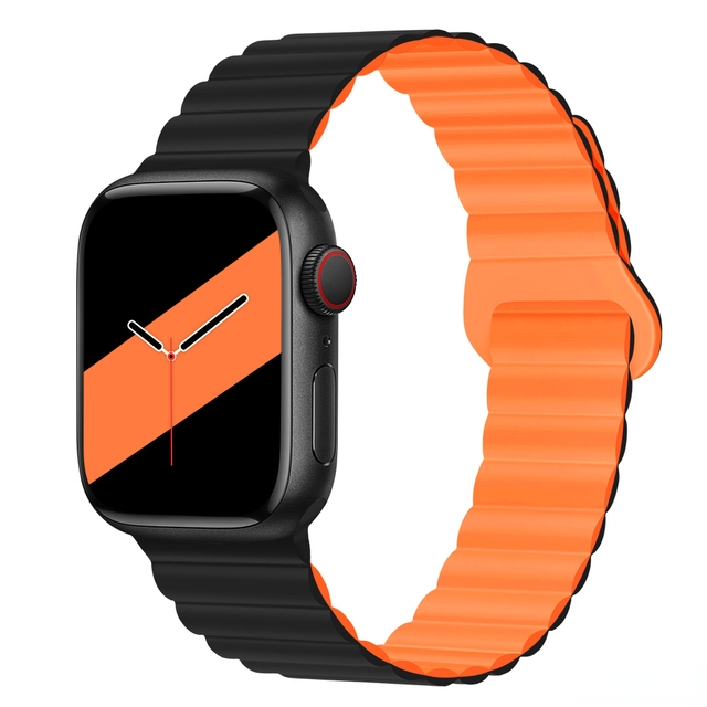 Pulseira Magnética para Apple Watch em Silicone