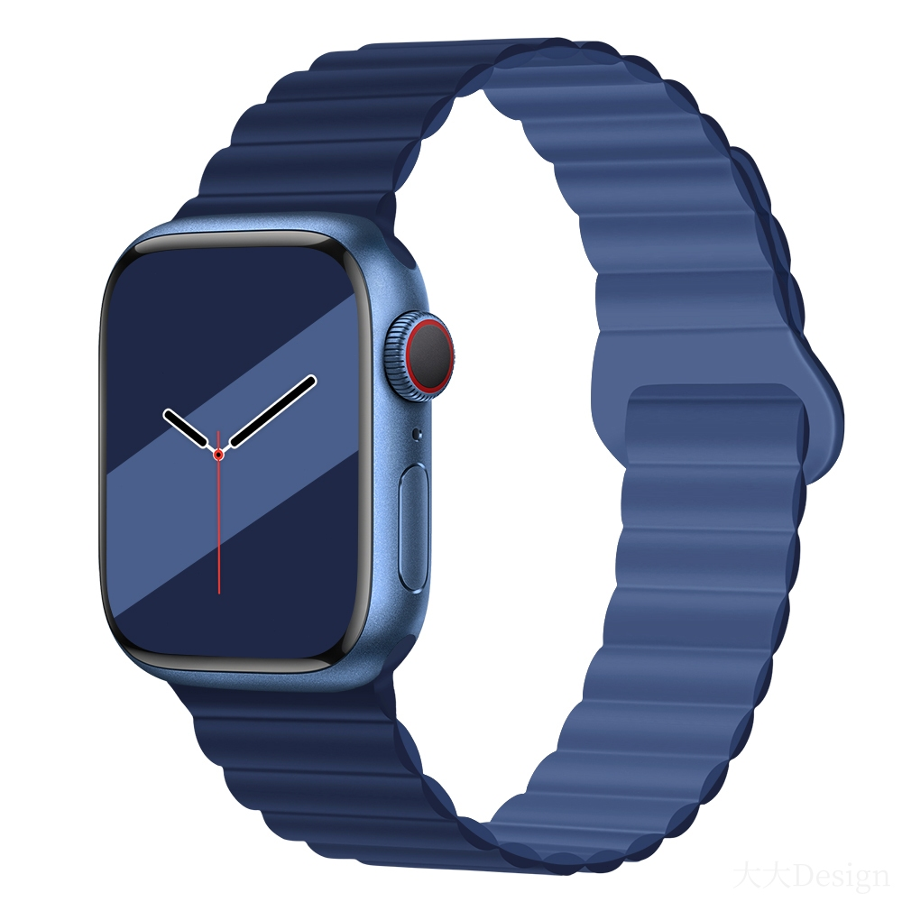 Pulseira Magnética para Apple Watch em Silicone
