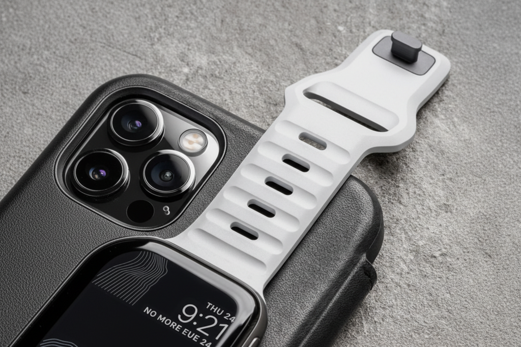 Pulseira Esportiva De Silicone Para Apple Watch 