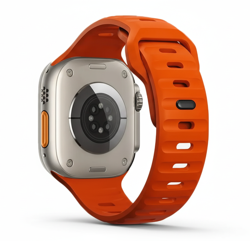 Pulseira Esportiva De Silicone Para Apple Watch