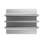 Suporte De Mesa Aluminio Vertical Duplo Ajustável Para Notebook Tablte ZH005-B