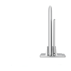 Suporte De Mesa Aluminio Vertical Duplo Ajustável Para Notebook Tablte ZH005-B