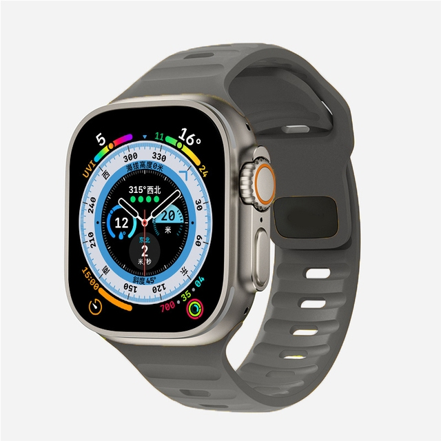 Pulseira Esportiva De Silicone Para Apple Watch