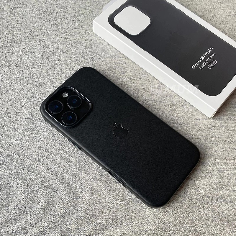 Capa Magnética MagSafe De Couro Original Para iPhone 13 14 15 16 Pro Max Luxo E Proteção