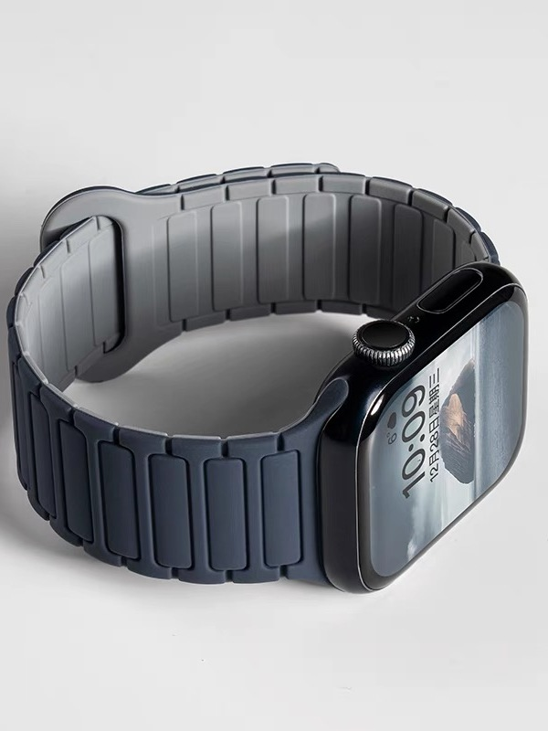 Magnético Pulseira De Silicone Para Apple Watch -  Esportiva Alça