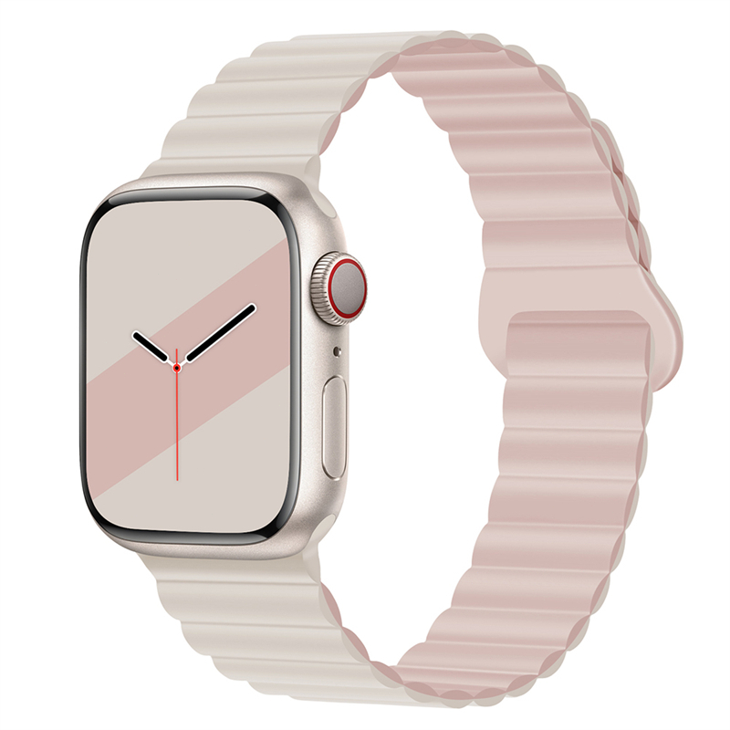 Pulseira Magnética para Apple Watch em Silicone