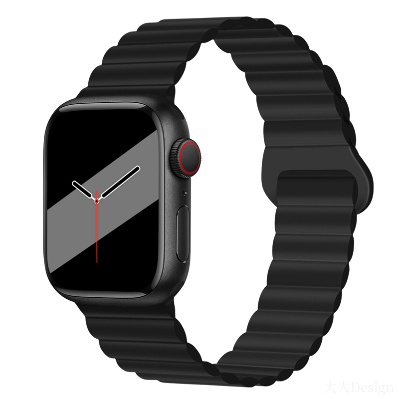 Pulseira Magnética para Apple Watch em Silicone