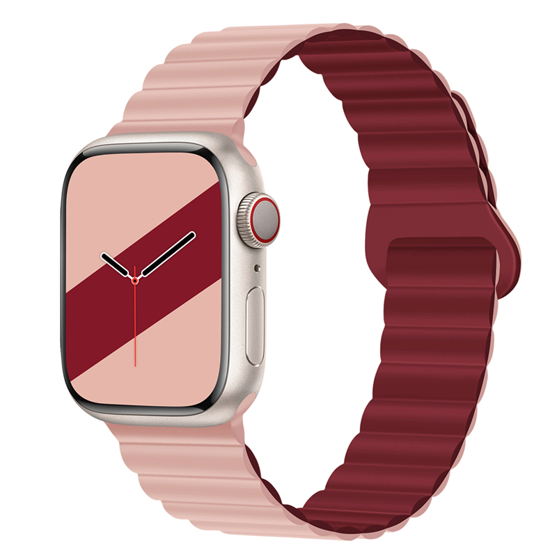 Pulseira Magnética para Apple Watch em Silicone