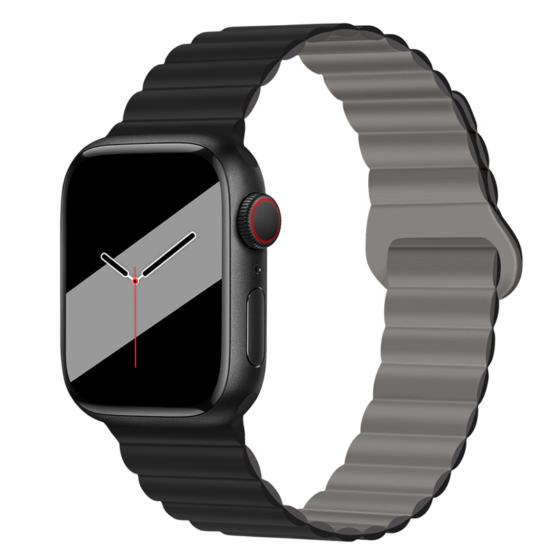 Pulseira Magnética para Apple Watch em Silicone
