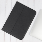 Para Macbook 11 12 13 15 Polegadas Fácil De Carregar Estojo De laptop Com Suporte Bolsa envelope De Couro