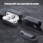 Capa Protetora Italiana De Couro De Luxo Para AirPods Pro3 Geração De Fones De Ouvido AirPods pro2