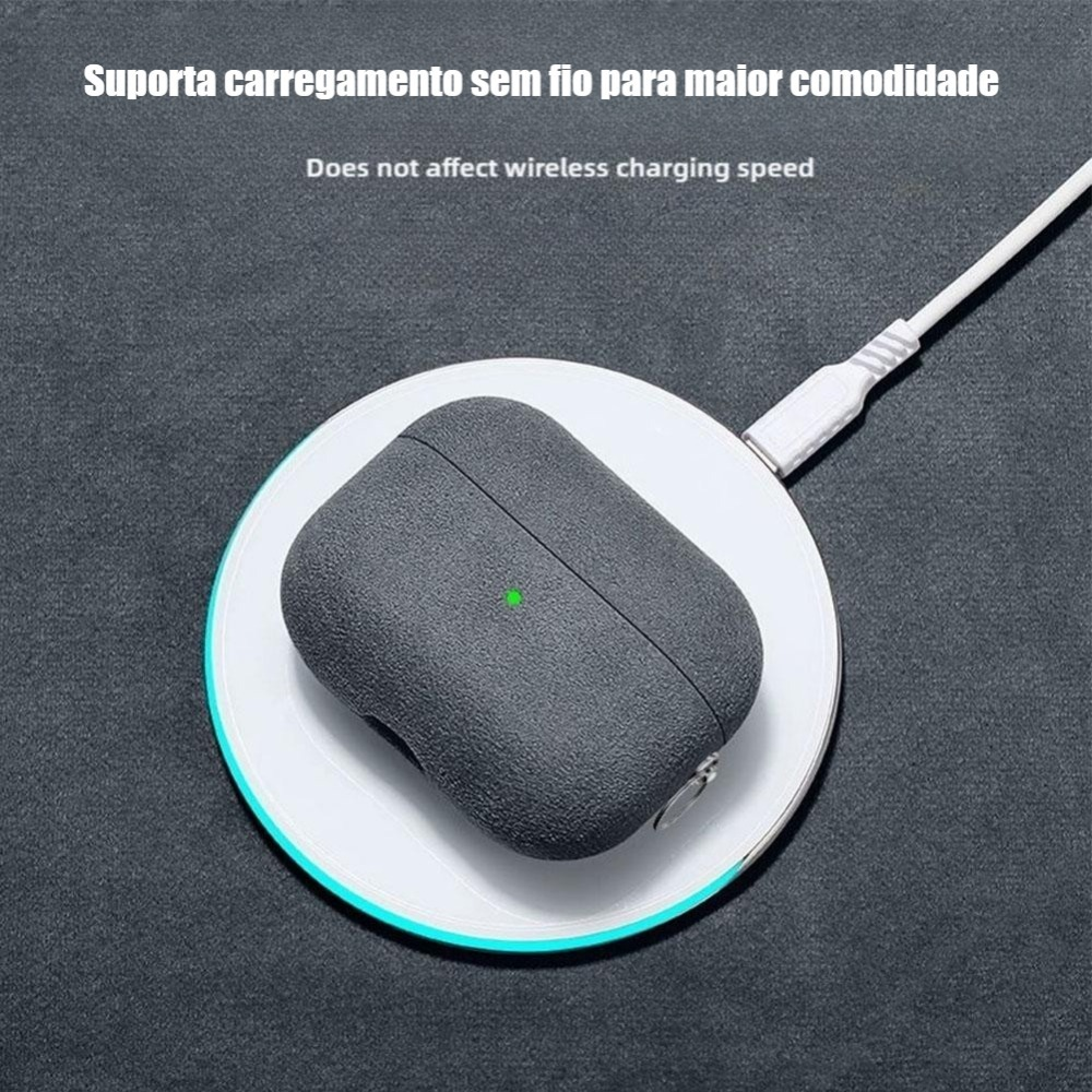 Capa Protetora Italiana De Couro De Luxo Para AirPods Pro3 Geração De Fones De Ouvido AirPods pro2