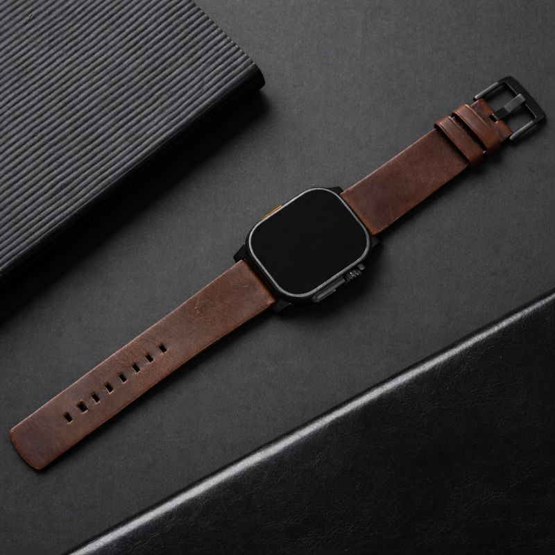 Pulseira de Couro genuíno para Apple Watch