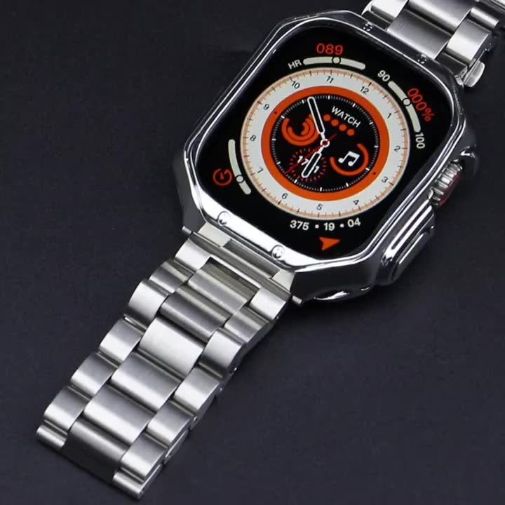 Pulseira De Aço Inoxidável Para Apple 