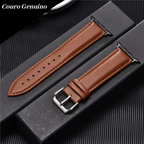 HeritageBand™ – Pulseira de Couro Genuíno para Apple Watch