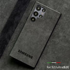 Capa De Camurça De Couro Alcantara Premium Para Samsung Galaxy S25 Ultra S24 S23 S25Edge Note 20 S22 Plus S21 S20 FE A16