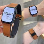 Pulseira Magnética em Couro Premium para Apple Watch