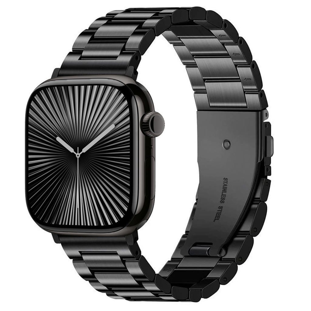 Pulseira De Aço Inoxidável Para Apple 