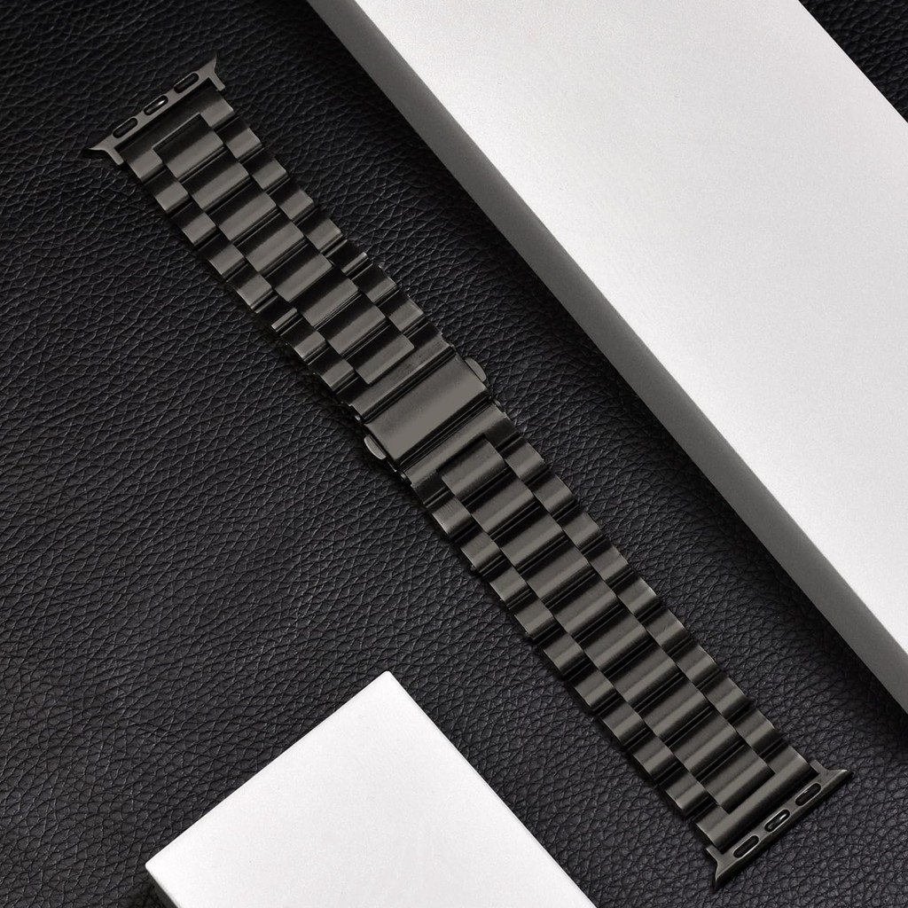 Pulseira De Aço Inoxidável Para Apple 