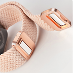 Pulseira De Magnética Elástico Nailon Para IWatch Apple Watch SE Ultra 3 2 Series 11 10 9 8 7 49 46 45 44 42 41 40 38mm